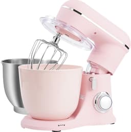 QUOVO® Mixer met mengkom - Mixer - Mixer met mengkom keukenmachine - donkerroze - ‎22cm x 36cm x 33cm; 4.25 kg — thumbnail 1