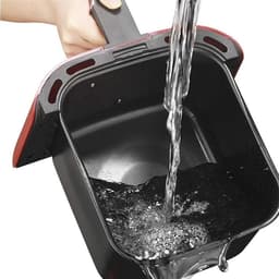 Luchtfriteuse 5L - Heteluchtoven - Gezond Koken - Minder Vet - 5 Liter - Zwart — thumbnail 2