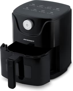 Heteluchtfriteuse - Airfryer zonder olie - Gezond eten - Met kijkvenster - 2.5 liter - Zwart — thumbnail 3