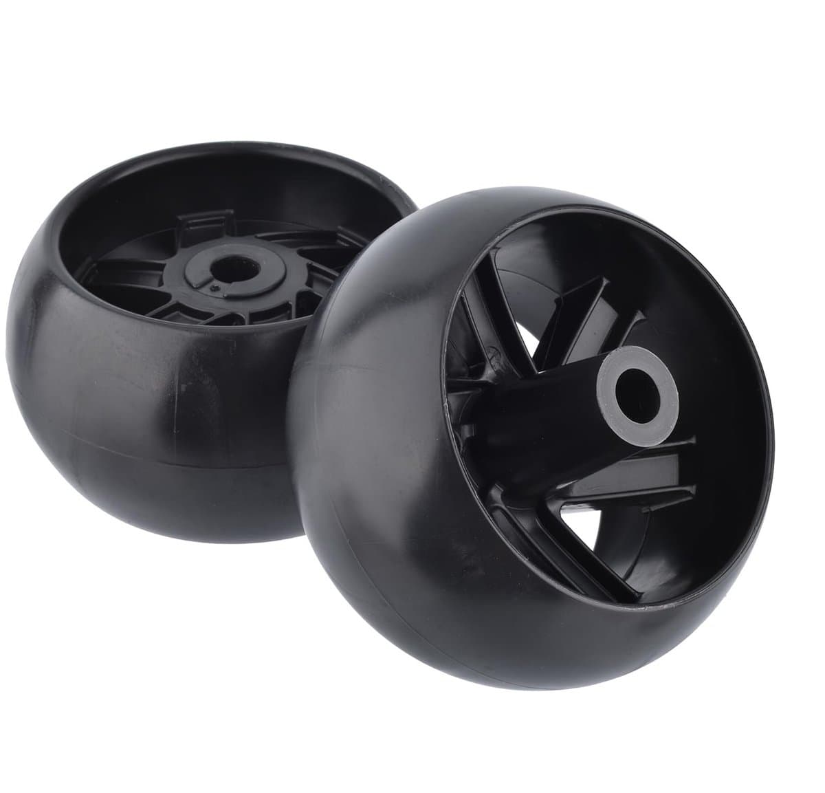 Dailygoods- Deck Wheel Vervanging - 5" Wiel - 2 Stuks - Hub Offset 3" - Boorgrootte 1/2" - Compatibel met Husqvarna - Graswiel — afbeelding 1