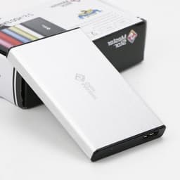Draagbare Harde Schijf - Externe Opslag - Bestanden Opslaan - Supersnelle USB 3.0 - 25 inch - Zilver — thumbnail 1