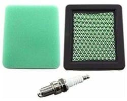 Luchtfilters met voorfilter en bougies voor Geschikt Voor Honda grasmaaiers HRG415, HRG465, HRX426, HRX476, HRX537, HRB425 en IZY modellen, Geschikt Voor onderdeelnummer 17211-ZL8-023.