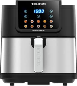 Heteluchtfriteuse - Airfryer XL - Gezond Koken - 8 Programma's - 8 Liter - Zwart — thumbnail 1