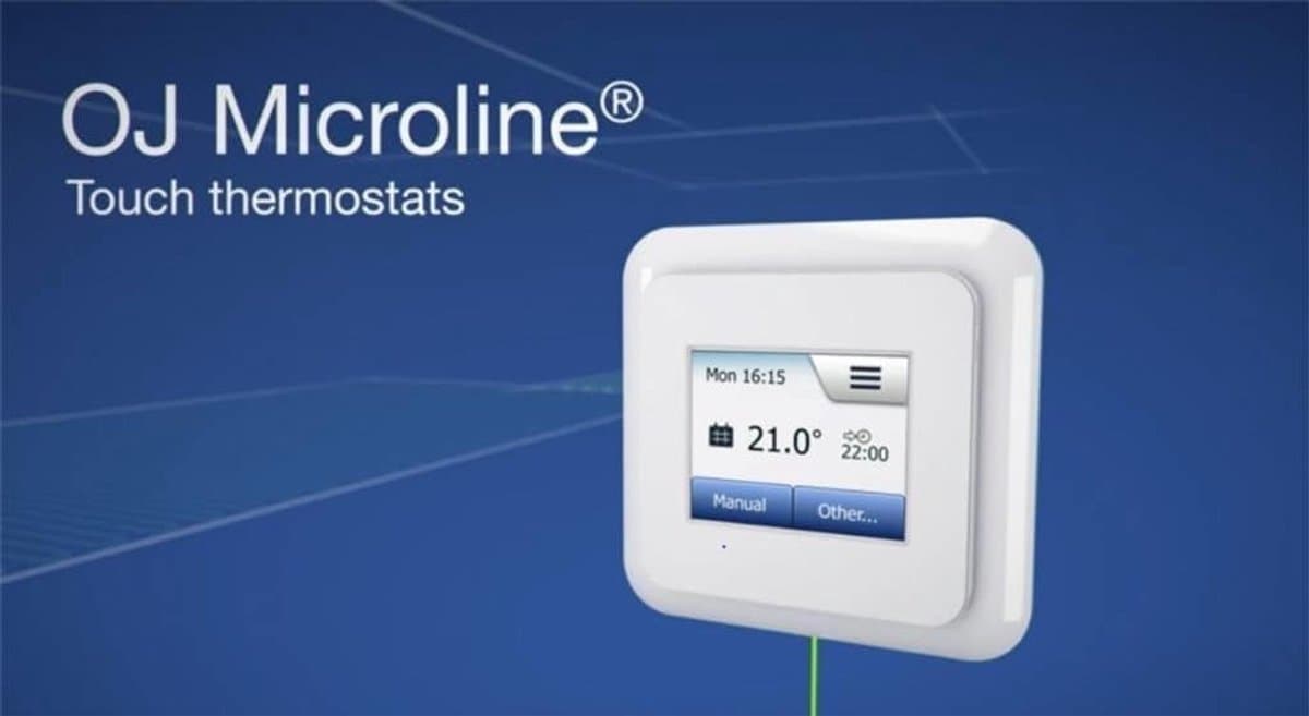 Wifi Thermostaat - Slimme Regelaar - Energie Besparen - App Bedienbaar - 82 x 82 mm - Wit — afbeelding 1