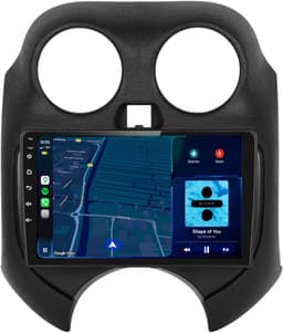 CarPlay autoradio geschikt voor Nissan Micra | 2011 t/m 2016 | Android 13 | Draadloos Apple CarPlay & Android Auto | 2GB + 32GB | Denago DNG-A403 | 2025 model | 2011 2012 2013 2014 2015 2016 | Bluetooth & Wifi — thumbnail 3