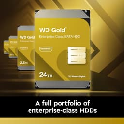 Interne Harde Schijf - Opslagstation Data - Grote Bestanden Opslaan - Hoge Overdrachtssnelheid - 8 TB - Goud — thumbnail 4
