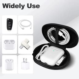 Harde beschermhoes voor externe harde schijf en accessoires - draagbare elektronica opbergtas — thumbnail 4