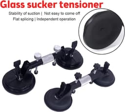 Vacuüm Zuignap - Glaslifter Tegelzuiger - Naden Stellen - Verstelbare Greep - 150kg Draagkracht - Aluminium — thumbnail 3