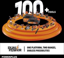 Dual Power Accu-grasmaaier POWDPGLWS1 - 20 V, 340 mm Ø grasmaaier, met accu en lader, met 30 L grasopvangbak en achteruitworp — thumbnail 5