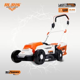 Accu Grasmaaier - Elektrische Grasmaaier - Gazon Onderhoud - Borstelloze Motor - 33 cm Maaibreedte — thumbnail 2