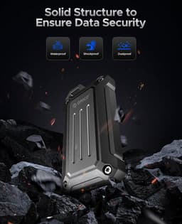 Draagbare Externe SSD 2TB USB 3.2 Gen 2 Type-C Supersnelle Opslag voor Laptop en PC — thumbnail 5