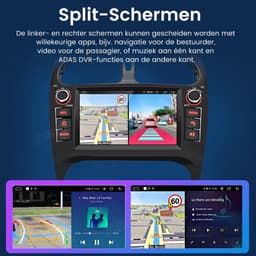Hexinex Quad-Core autoradio Geschikt voor Peugeot 206 (2001-2016) - Draadloos CarPlay, Android Auto, multimediaspeler, Android 15, 2GB+64GB — thumbnail 3