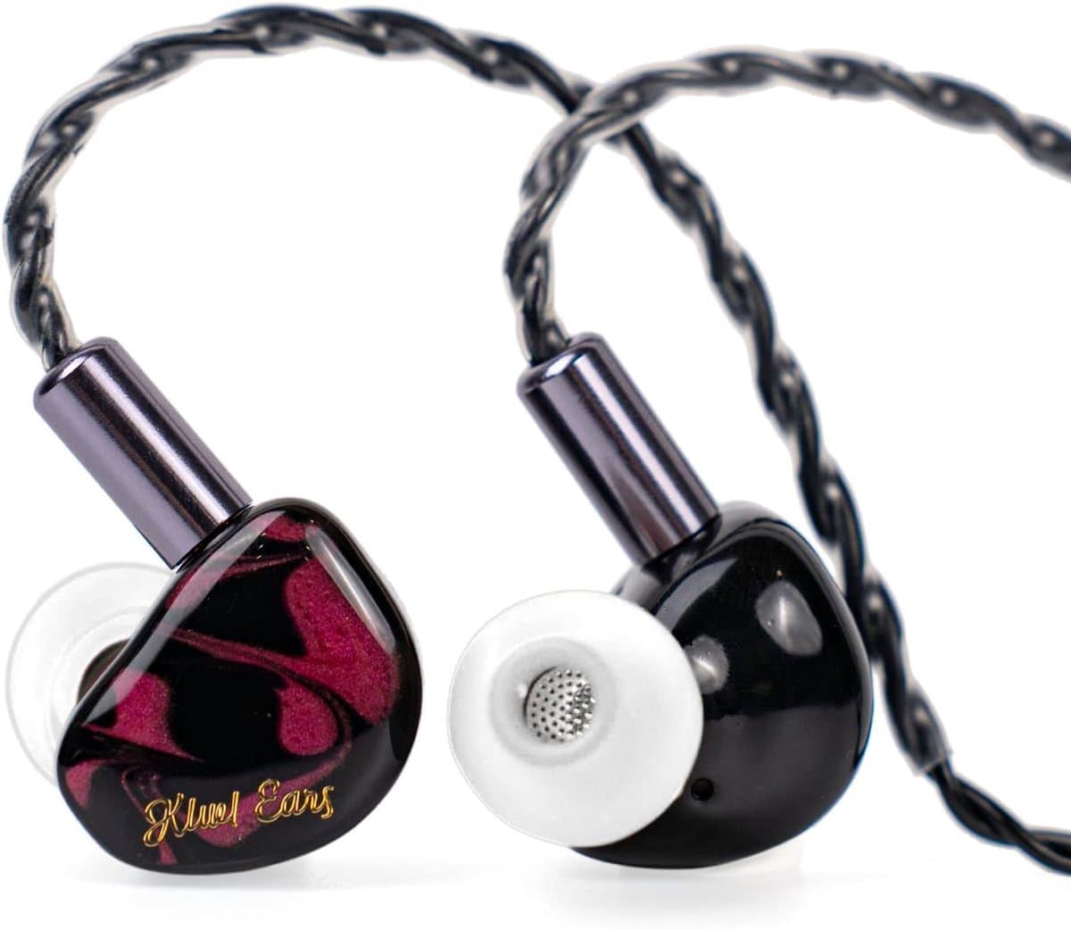 Kiwi Ears Cadenza - In-Ear Monitors - IEM - Dynamische Driver - Audiofiele Oordoppen - Verwisselbare Kabel - Universele Pasvorm - Rood — afbeelding 1