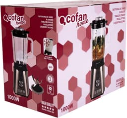 Keuken Blender - Smoothie Maker - Snelle Maaltijden - Krachtige 1000W Motor - 1.7 Liter Kan — thumbnail 1