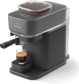 Philips BAR305/60 Baristina - Semi-Automatische Espressomachine - Pistonmachine - Koffiemachine met Bonen - Zwart — thumbnail 1