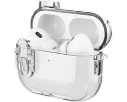 Coverzs Anti-vergelend TPU hoesje geschikt voor AirPods 4 - Optimale bescherming - Doorzichtig beschermhoesje - TPU hoesje dat niet vergeelt
