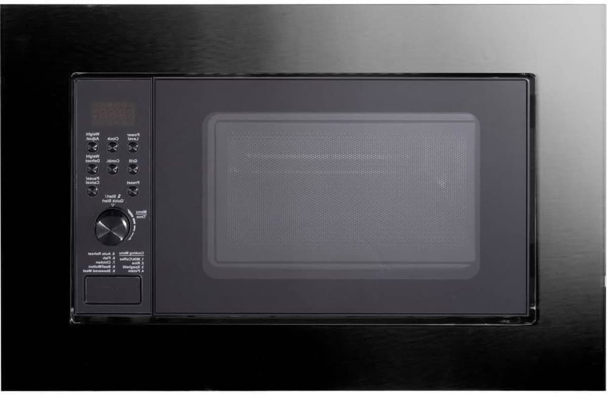 Inbouw Magnetron – Keuken Magnetron – Grill Magnetron – Combimagnetron – Ontdooimagnetron – 9 Automatische Kookprogramma’s – 900W Grill Vermogen — afbeelding 1