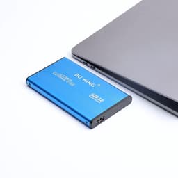 Externe Harde Schijf - Mobiele Opslag - Data Back-up - Snelle USB 3.0 - 13mm Dun - Blauw — thumbnail 4