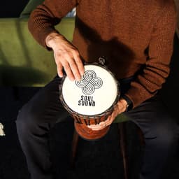 Pro Djembe Trommel – Soul Sound(laag) 40 cm — thumbnail 4