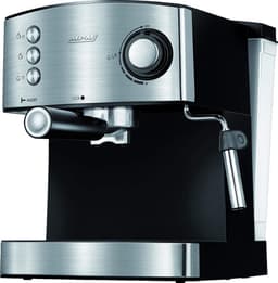 Espressomachine 20 Bar met Melkopschuimer en Kopjeswarmer - RVS Afwerking — thumbnail 1