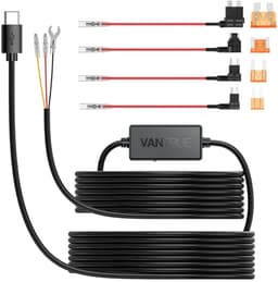 Vantrue N5S 4-Kanaals 360 Graden WiFi Dashcam, STARVIS 2, IR Nachtzicht, 2.7K+1080P*2+1440P Voorste/Achterste Binnencamera, Spraakbediening, GPS, 24 Uur Parkeerstand【Gratis bij aankoop: 40mm CPL-filter*2 + VP03 Hardwire Kit + Afstandsbediening】 — thumbnail 4