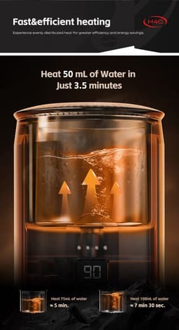 HIBREW H4C Draagbare Espressomachine, Handmatige Koffiemachine voor Camping, Reizen en Thuisgebruik, Groen - Explorer — thumbnail 4