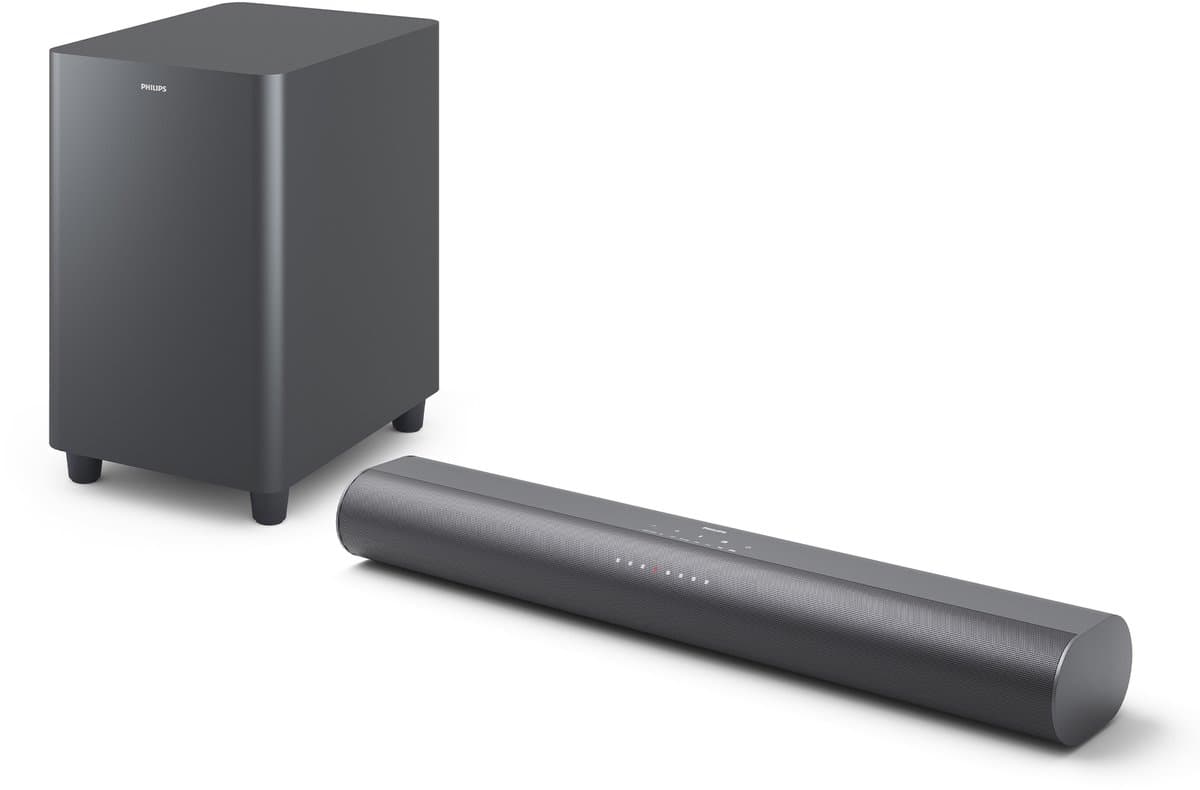 Philips Tab6100 400w Soundbar Zilver One Size / EU Plug 220V — afbeelding 1