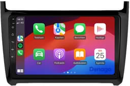 CarPlay autoradio geschikt voor Volkswagen Polo (2009 t/m 2017) | 9 inch | Android 13 | Draadloos Apple CarPlay & Android Auto | 2GB + 32GB | QuadCore processor | Denago DNG-A116 | 2025 model | 2009 2010 2011 2012 2013 2014 2015 2016 2017 | Bluetooth — thumbnail 3