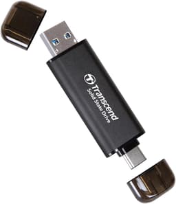 Draagbare externe SSD-harde schijf 2 TB met USB-C en USB-A - Hoge snelheid en veelzijdige compatibiliteit — thumbnail 1