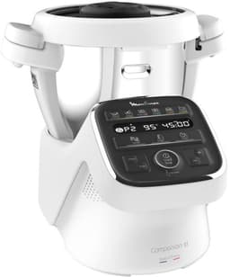 multifunctionele keukenmachine 3l 1550w wit/grijs - moulinex - hf80cb10 — thumbnail 1