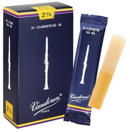 Vandoren Classic Bb-Klarinette 2,5 doos met 10 rieten - Frans Bb-klarinetriet — thumbnail 3