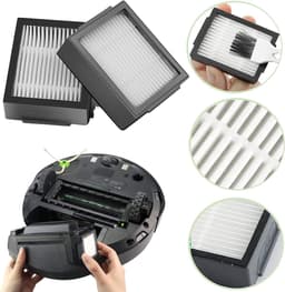 10x Accessoirespakket voor iRobot Roomba j7+/j7/i8+/i8/i7+/i7/i6+/i6/i5+/i5/i4+/i4/i3+/i3/E5/E6/E7 Filters/zijborstels/afzuigrollen — thumbnail 3