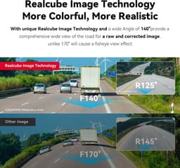 Dashcam voor Auto - Dashcams - met GPS - Wifi - FullHD video - 1600P HD - Super compact - Zwart — thumbnail 2