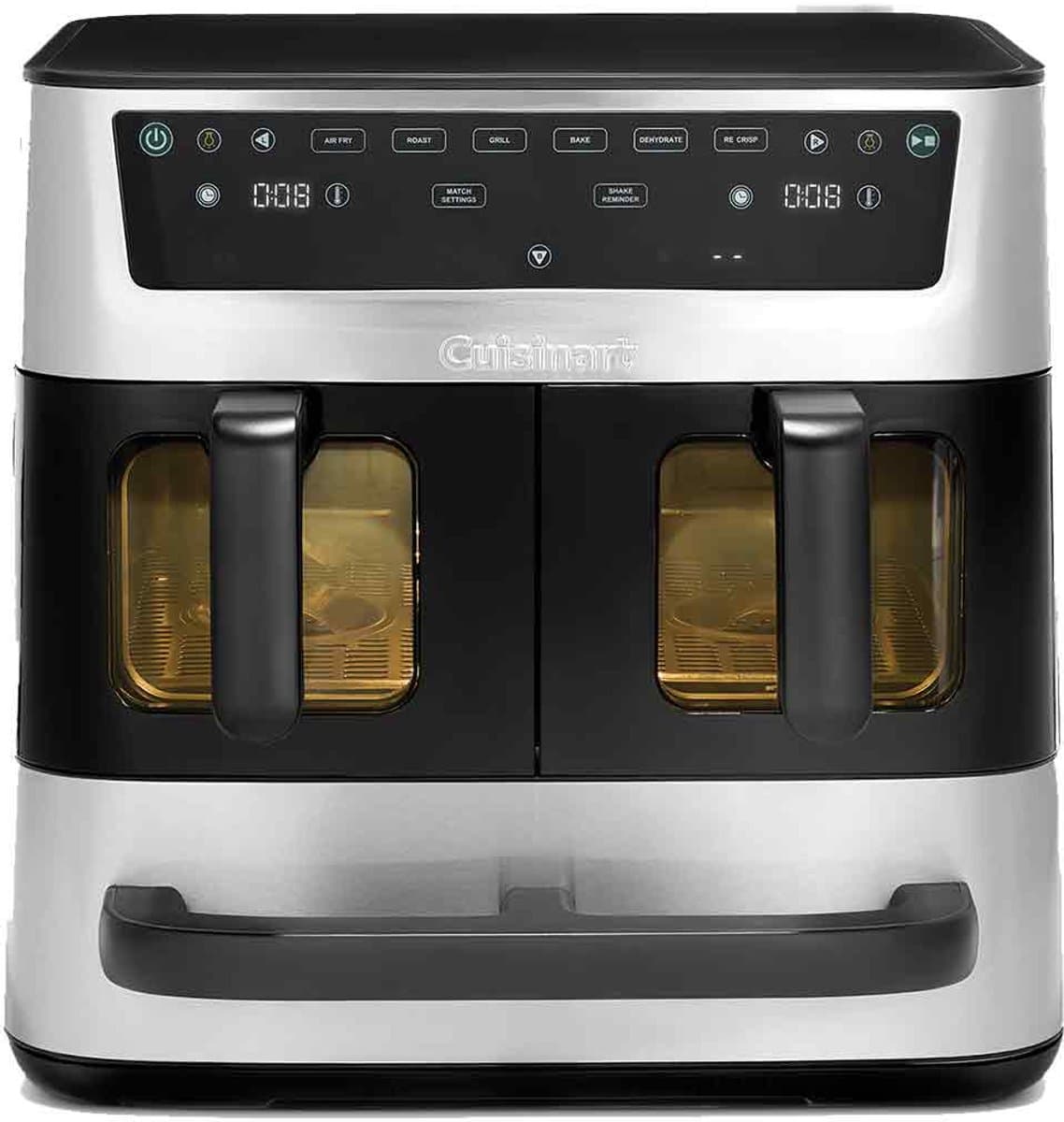 Cuisinart AFT13XSSE Tri-zone heteluchtfriteuse 13,2 L RVS-venster — afbeelding 1