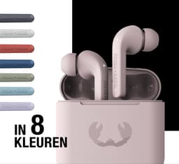 Fresh 'n Rebel Twins Fuse - Draadloze Bluetooth Oordopjes – Oortjes met tip - 30 uur speelduur - Smokey Pink — thumbnail 5