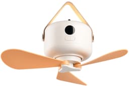Fantiluxe - Anders - Plafondventilator met verlichting - Wit - Ø27cm - Afstandsbediening - Met lamp - Plafond ventilator - Slaapkamer — thumbnail 3