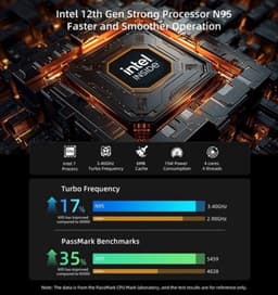Laptop Computer 15,6 Inch Full HD - 16 GB RAM - 512 GB SSD - Intel Core-i5 Processor - Windows 11 - HDMI - Wit — thumbnail 3