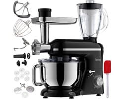 Lovio ChefAssistant Plus planetaire mixer 1900 W - zwart LVSTM02PBK