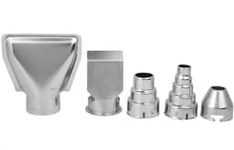 Watris Veiyi Hot Air Gun, 5 Pieces, Stainless Steel Nozzles, Metal Counter, Hot Air Gun Accessories - ShopVlot — thumbnail 3