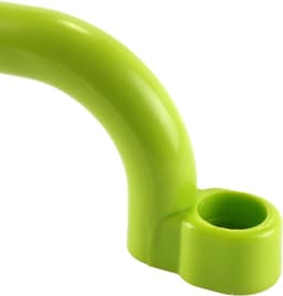 1 paar klimrekken voor de kinderkamer, jungle gym accessoires voor boomhut, speelkamer, schuur of stapelbed (groen) — thumbnail 2
