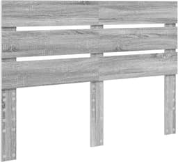 Bedframe Sonoma grijs 140 x 200 cm hout ingenieur — thumbnail 4