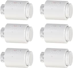 Slimme Thermostaat - Radiatorkraan Regelaar - Energie Besparen - Automatische Aanpassing - 6 Stuks - Wit — thumbnail 1