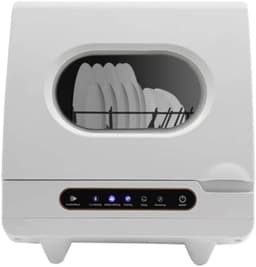 Compacte Vaatwasser - Mini Afwasmachine - Snel Afwassen - Zonder Installatie - 46 cm - Wit — thumbnail 1