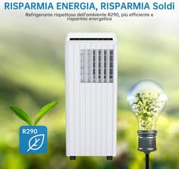 Mobiele Airco - Portable Airco - Ruimte Koelen - 3-in-1 Functie - 35 m² - Wit — thumbnail 5