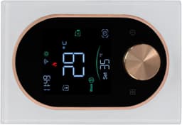 Slimme thermostaat - Wifi programmeerbaar - Temperatuur regelen - 5+1+1 weekschema - 86x86 mm - Wit — thumbnail 5
