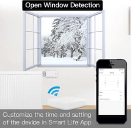 Slimme Thermostaatkraan - Radiatorregelaar - Energie Besparen - App en Spraakbesturing - 5-45°C Bereik - Wit — thumbnail 3
