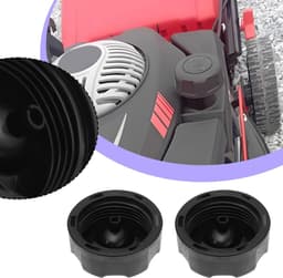 Dailygoods- Brandstoftankdop 2 Stuks - Compatibel met Sheppach MS 139-42/MS 161-46 - Vervangt OEM 5911240031 - Buitendiameter 60 mm - Hoogte 24,5 mm - Duurzaam kunststof - Brandstofdop — thumbnail 2