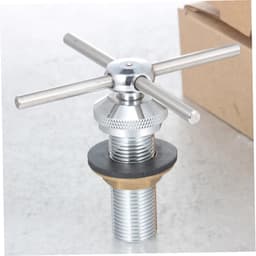 Glazen Waskop - Kopjes Spoeler - Snel Glazen Reinigen - Hogedruk Reiniging - 11.3 cm - Zilver — thumbnail 4