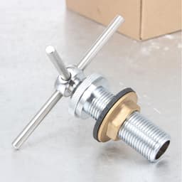 Glazen Waskop - Kopjes Spoeler - Snel Glazen Reinigen - Hogedruk Reiniging - 11.3 cm - Zilver — thumbnail 5