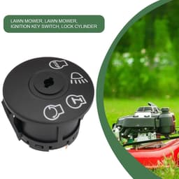 Dailygoods - Contactschakelaar Grasmaaier - 4 Posities - Inclusief Sleutels - Zwart - Vervangend Onderdeel - Compatibel met Diverse Modellen - 7 Termi... — thumbnail 3